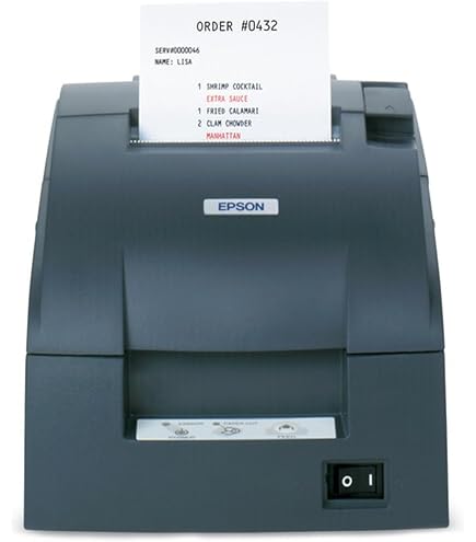Amazon.com: Epson TM-U220B Dot Matrix Compact POS Impact Receipt