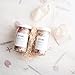 Amaki Herbal Bath Soak Blend of Epsom and Dead Sea Salt Infused with Lavender Essential Oil - for Stress Relief, Reduce Sore Muscle, Skin Soothing - Luxury Gift Set of 2, 8 Ounces Jars