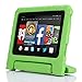 MoKo Case for Fire HD 7 2014 - Kids Shock Proof Convertible Handle Light Weight Protective Stand Cover for Amazon Kindle Fire HD 7 Inch 4th Generation Tablet (NOT Fits Fire 7 2015 Release), Green