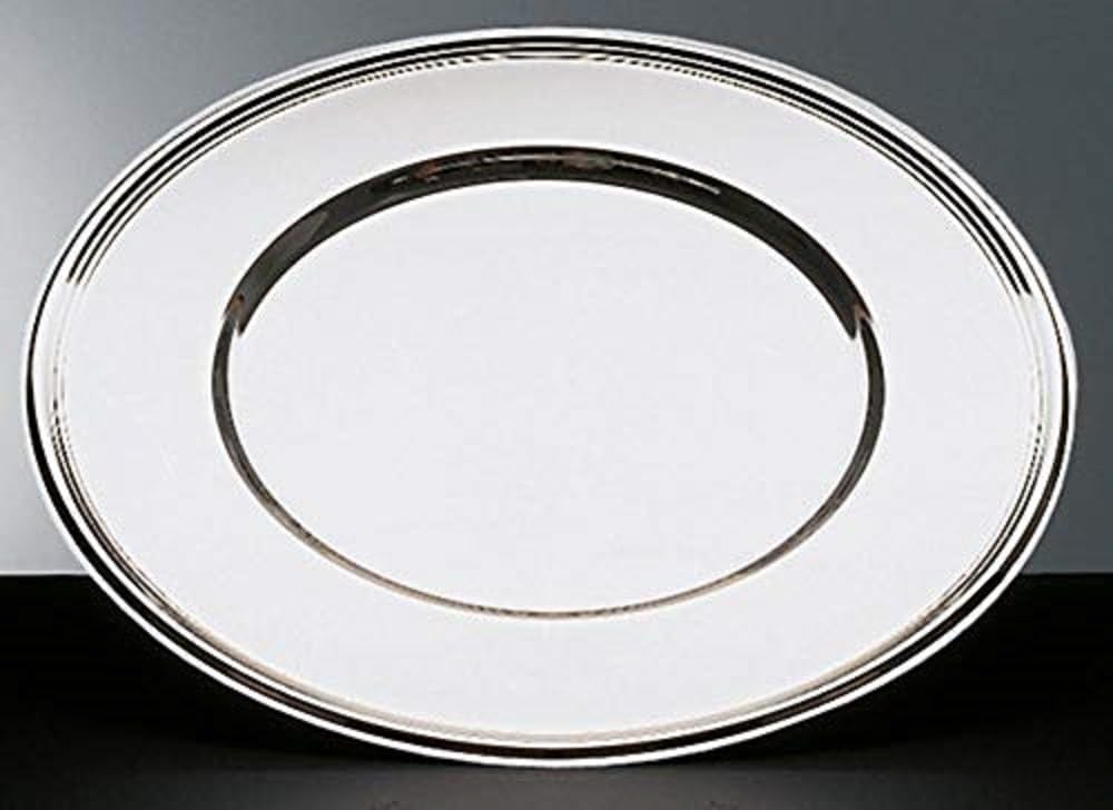 Plate Tray round Ø 30.5 cm 18/10 stainless steel,polished