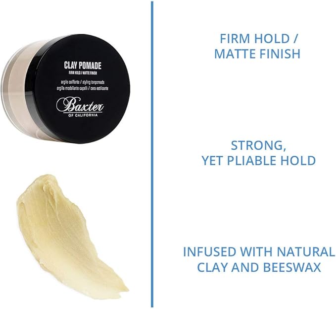 Amazon Baxter Of California バクスター オブ カリフォルニア クレイポマード 60g バクスターオブ カルフォルニア Baxter Of California ヘアワックス ポマード 通販
