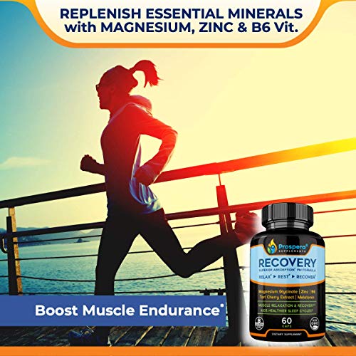 Muscle Recovery Magnesium Glycinate Supplement Made for Crossfit by