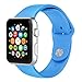 Apple Watch Replacement Band - Valuebuybuy Soft Silicone Replacement Sports Wristbands Straps for Apple Wrist Watch iWatch All Models Formal Colors S/M Size-42mm/Blue