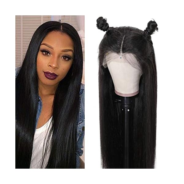 SPOTLIGHT Straight Lace Front Wigs Human Hair 22 inch 100 