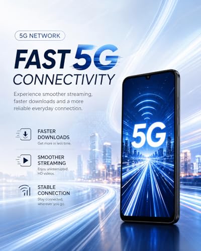 invens NOTE 5G Smartphone, Android 15 SIM Free & Unlocked Mobile Phone, 24GB RAM + 256GB ROM/1TB, 6.75" HD+ Display, 64MP+16MP Camera, 5280mAh/18W, Dual SIM/GPS/OTG/Face ID/Fingerprint/NFC