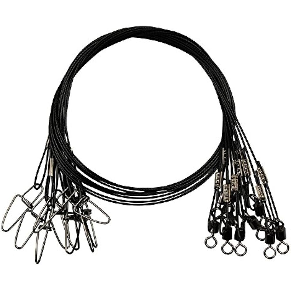 20pcs Fishing Wire Leaders Heavy Duty Stainless Steel 150LB High