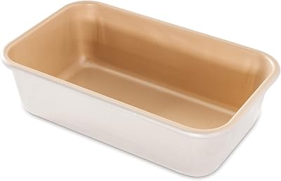 Nordic Ware Naturals Non-Stick Loaf Pan 1.5 Pound Aluminum Silver USA Made