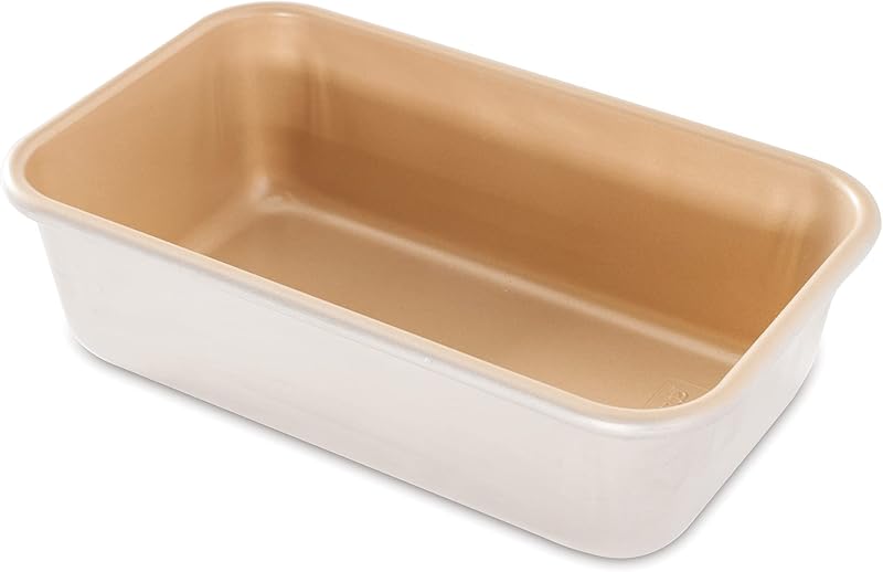 Nordic Ware Naturals Non-Stick Loaf Pan 1.5 Pound Aluminum Silver USA Made