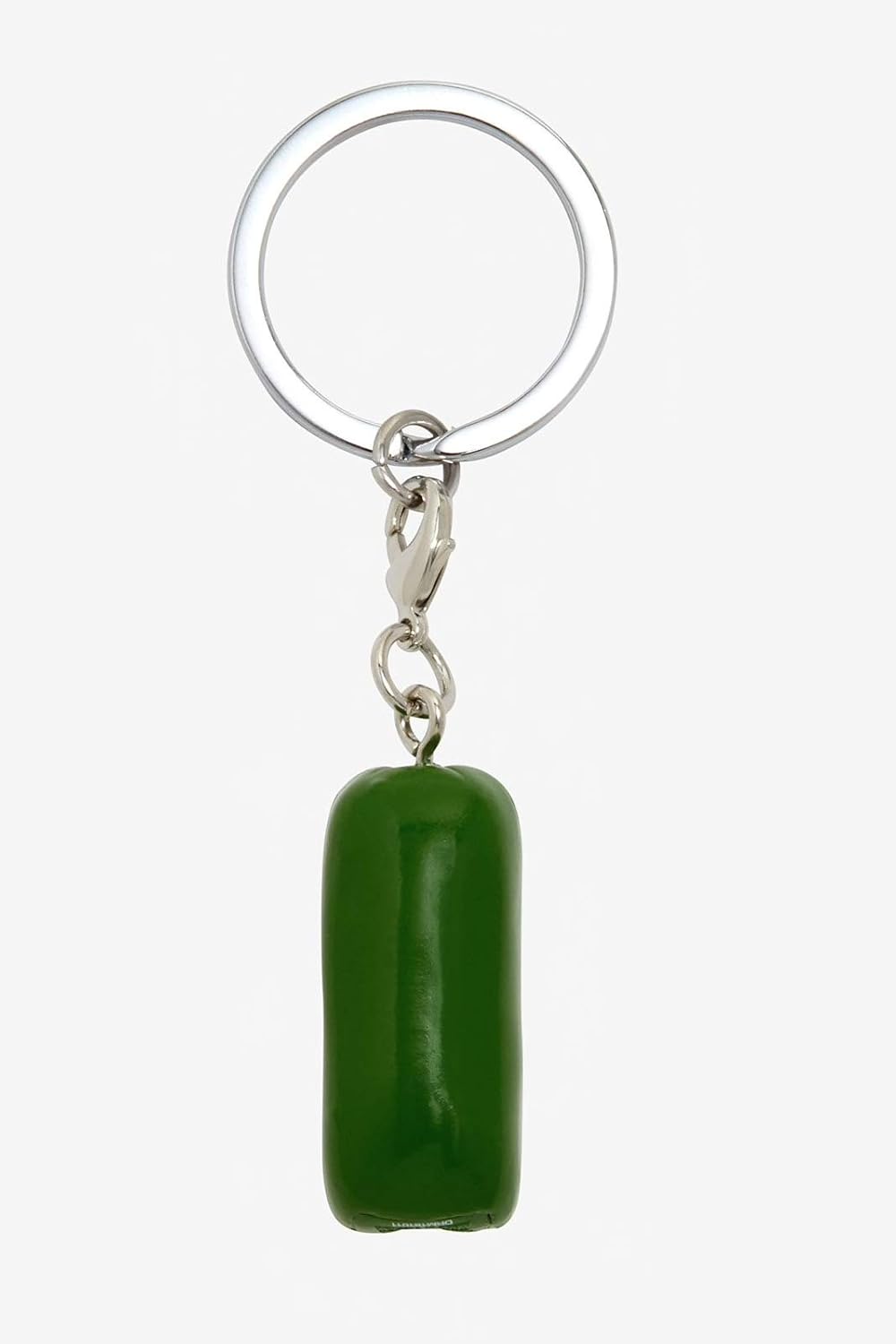 pickle rick pop keychain