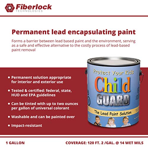 FIBERLOCK Paint Encapsulant, Safe Interior and Exterior Lead Encapsulation, Sealant Coat 5600