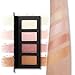 4 Color Highlighter Makeup Palette Illuminating Bronzers Contour Powder Kit (# 1)
