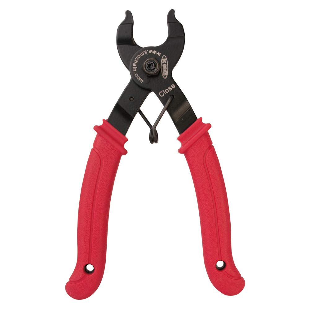 KMC Unisex's Missing Link Connector Chain Pliers, Red, Universal