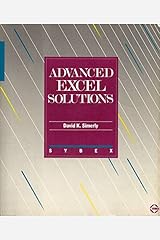 Advanced Excel solutions Paperback