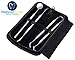 Dental Kit Mirror Hygiene Kit Toothpick Tartar Scraper Tools Plaque Remover, Professional Surgical Grade elco stainless steel cleaner, Braces Dog Orthodontic oral hygiene 4 Tool Kit by Diamond Driven