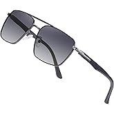 KIOYTLIK Sunglasses for Men Women Trendy Polarized Sunglasses UV400 Fashion SunGlasses Aviator Sunglasses for Driving Fishing