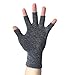 VITAL SALVEO Fingerless Recovery Gloves Stretchy Hands Office Unisex Half Finger Typing Texting Circulation Gloves (Pair)
