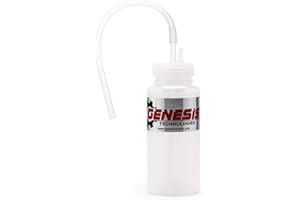 GENESIS TECHNOLOGIES Genesis Universal One Person Dual Mount Brake Bleeder Bottle with a 16 lb. Magnet Mount, Stainless Steel Cable Mount, and 12 Inch Fluid Tube