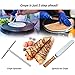 ORIGINAL Crepe Batter Spreader and Spatula Set - Stainless Steel and Wooden Handle - 2 Large Pieces For Crepe Pan Maker Machine
