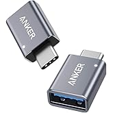 Anker USB C Adapter (2 Pack), USB C to USB Adapter High-Speed Data Transfer for MacBook Pro 2020, iPad Pro 2020, Samsung Note