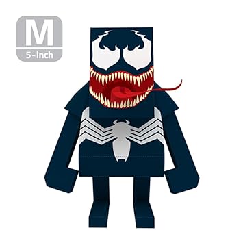 Momot Paper Craft Toy Marvel Spider Man 3 Venom 5 Inch M