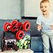BIG HOUSE Remote Control Car, 1/28 Scale RC Car Double Sided 360° Rotating 4WD Stunt Cars 2.4 GHz Off Road Electric Race High Speed Toys Cars as Christmas Xmas New Year Gifts for Kids (Red Stunt Car)