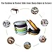 Ivenf Multi-functional U-Shape Edge & Corner Guards Cushion Protector, Ultimate Protection for Baby Kid Children, 2m / 6.56ft, U-Shape Black