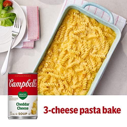 Campbellâ€™s Condensed Healthy Request Cheddar Cheese Soup, 10.5 Ounce Can (Pack of 12
