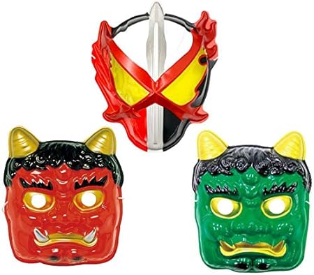 Amazon 節分 赤オニ 青オニ 仮面ライダーセイバー 各種1枚入 お面3種セット お楽しみグッズ 紙風船 付きセット コスプレ 仮装 通販