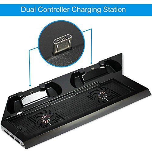 4 Vertical+Multifunctional+Playstation+Dualshock+Controllers+4