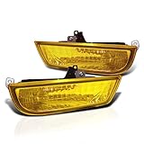 1997-2001 Honda Prelude Yel Bumper Fog Lights Lamp CL Set+Switch+Bulbs+Harness 1998 1999 2000 Pair Left+Right