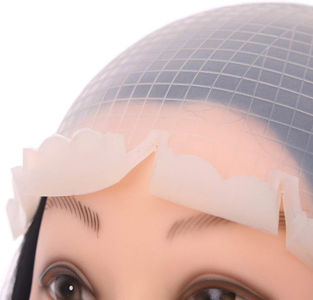 Beaupretty Hair Dye Caps Professional Silicone Highlighting Caps