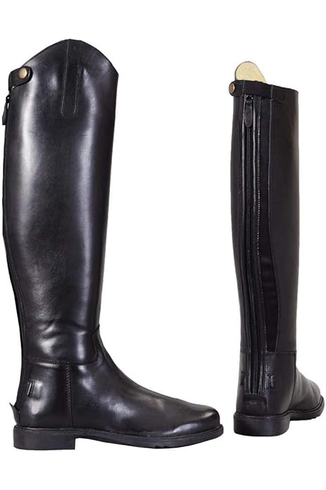 mens black dress boots amazon