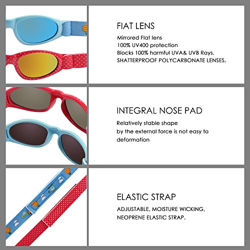 4 Navigator+Sunglasses+Adjustable+Neoprene+Exciting