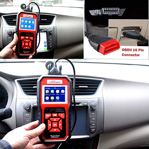 KSRplayer OBDII Auto Diagnostic Code Scanner KW850 Universal Vehicle Engine System Scanner OBD2 EOBD Scanners Tool Check Engine Light Code Reader for All OBD II Cars Since 1996【2018 Upgraded Version】 - Thumbnail 6