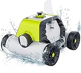 Cordless Pool Cleaner, Automatic Robotic Pool