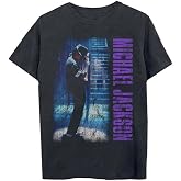 Michael Jackson Unisex Adult Michael Jackson Official Merch Black Or White Video Graphic T-Shirt