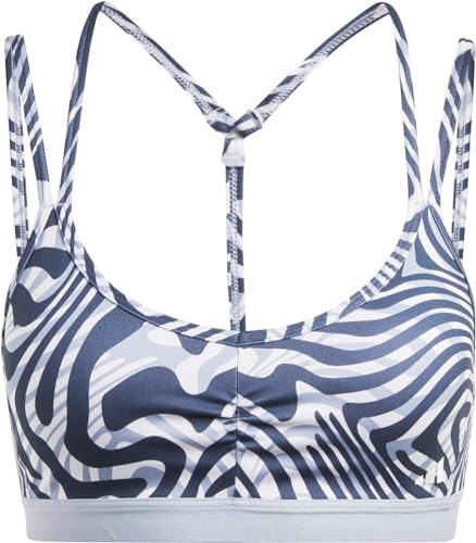 adidas Yoga Essentials Sostegno leggero reggisena sportivi, Legend Ink, L