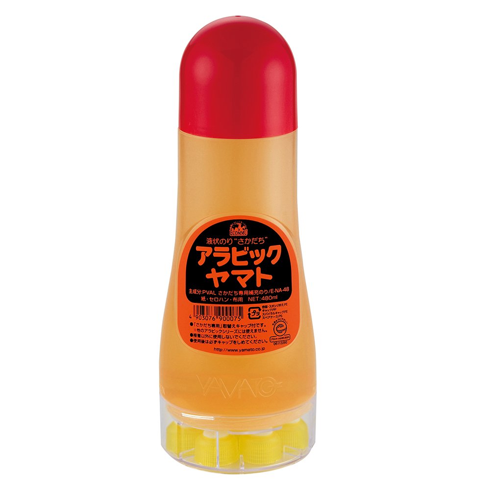 ヤマト 液体のり エコミュ アラビック 逆立ち専用 補充のり E-NA-48商品画像