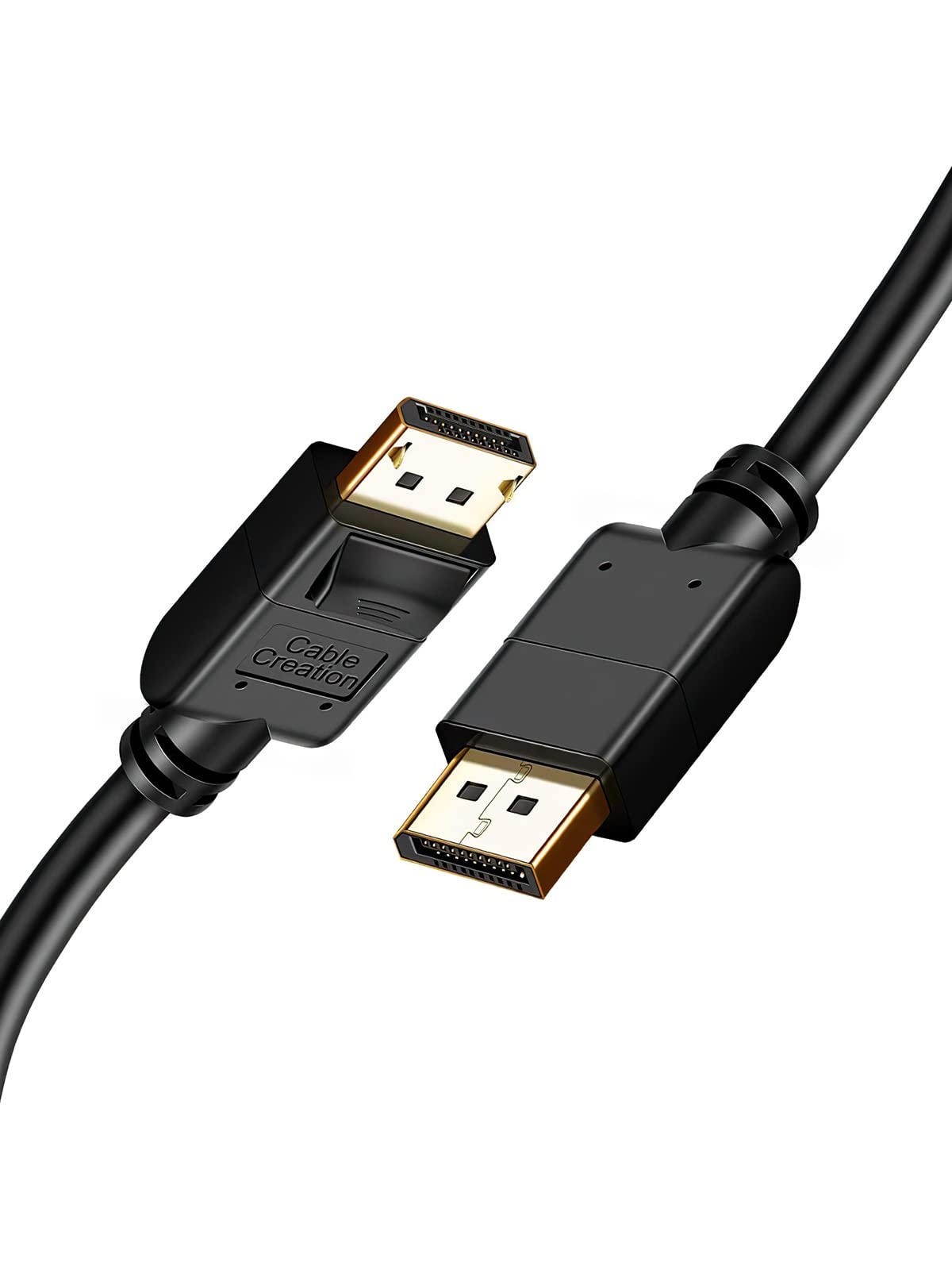 CableCreation 8K DisplayPort Cable 1.4, DisplayPort to DisplayPort Cable 10ft (DP to DP Cable) Gold Plated with 8K@60Hz, 4K@144Hz, 2K@165Hz Video Resolution & HDR Support, 3M/ Black