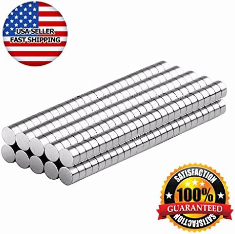 Tiny Metal Stick Adhesive Holder Lifter Fastener Small Round Disc Magnets (300 Pack)