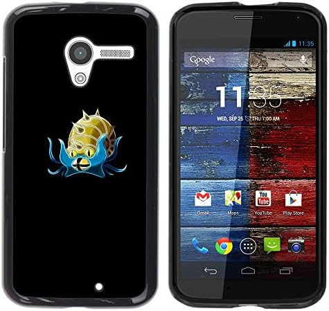 Stuss Case / Hard Protective Case Cover - Poke Mosnter Golden Snail - Motorola Moto X 1 1st GEN I