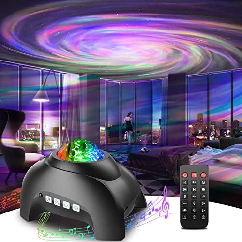 Rossetta Galaxy Projector, Star Projector Light for Bedroom, Bluetooth  Speaker and White Noise, Night Kids Adults Game Room, Home Theater,  Ceiling,