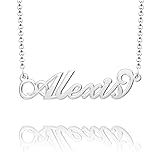Q&Locket Alexis Name Necklace Personalized