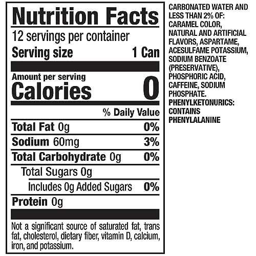 DR PEPPER ZERO STRAWBERRIES AND CREAM SODA, 12 FL OZ CANS, 12 PACK