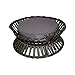 Iconic Pet Rattan/Wicker Raised Round Pet Bed in 22″ for Indoor/Outdoor use – Pliable Stems of Rattan and Metal Framed Dog/Cat Furniture, Water Resistant Cushion Cover, Easy to Cleanthumb 2
