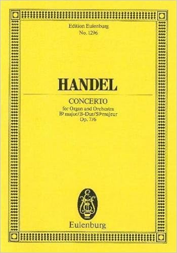Orgel Konzert Nr 12 B Dur Op 7 6 Hwv 311 Orgel 2 Oboen Fagott Und Streicher Studienpartitur Eulenburg Studienpartituren Amazon De Williams Peter Handel Georg Friedrich Bucher