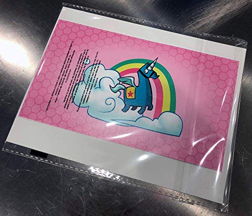 Rainbow Unicorn Pink Background Design PS4 DualShock4 Controller Vinyl Decal Sticker Skin by egeek amz [video game] - Thumbnail 2