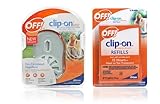 OFF!Â® Clip-OnTM Mosquito Repellent Starter Kit w/ 3 Refills & 2 AAA Batteries - Personal mosquito protection you don't spray on!