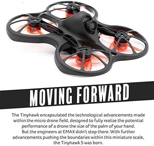 Prevently Emax TinyhawkS 75mm F4 OSD 1-2S Micro BNF 600TVL CMOS Indoor FPV Racing Drone