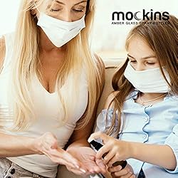 Mockins 24 Pack Amber 2 Oz Glass Spray Bottle | The